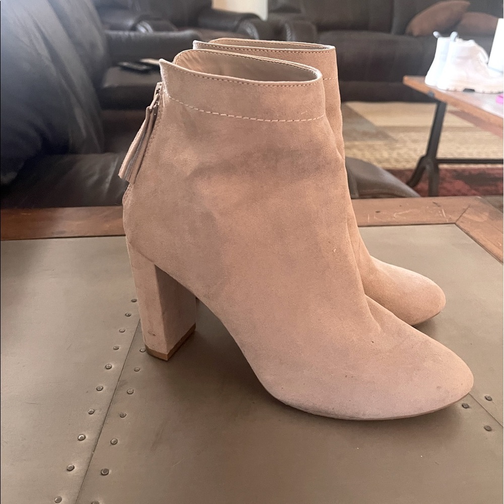 Taupe Booties